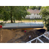 Citerne de 60 000 L pour eau de pluie produite en acier galvanisé S 250GD Z 725 Citerne de 60 000 L pour eau de pluie produite en acier galvanisé S 250GD Z 725