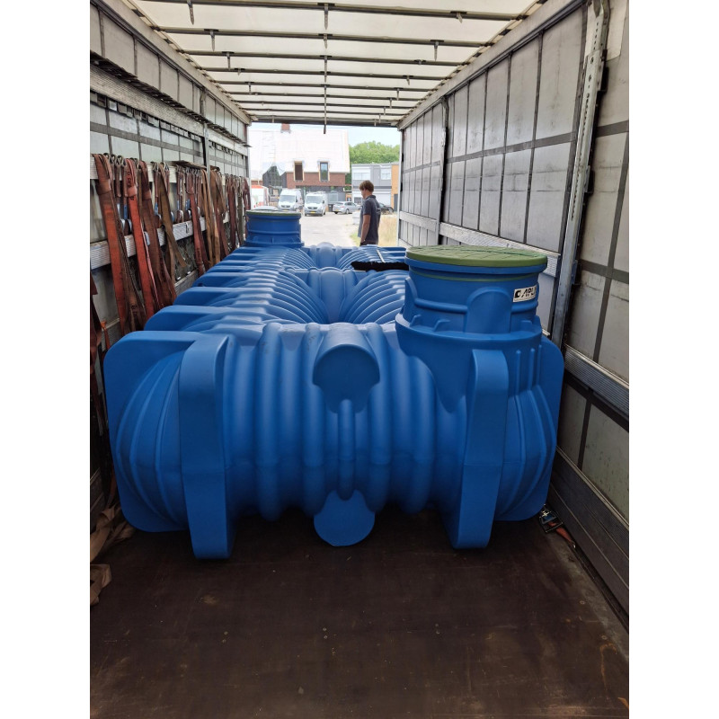 AQUA FLAT 10 000 L regenwatertank (voor ondergrondse installatie)