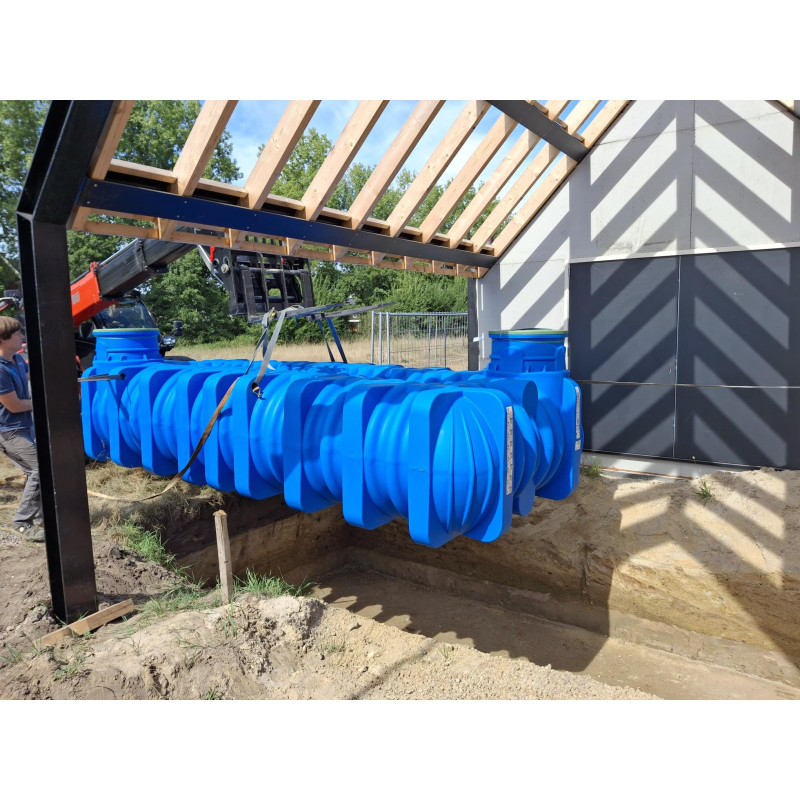 AQUA FLAT 10 000 L regenwatertank (voor ondergrondse installatie)