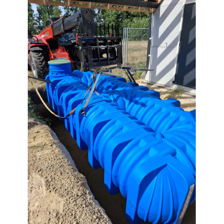 AQUA FLAT 10 000 L regenwatertank (voor ondergrondse installatie) AQUA FLAT 10 000 L regenwatertank (voor ondergrondse installatie)
