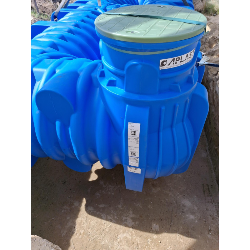 AQUA FLAT 10 000 L regenwatertank (voor ondergrondse installatie)