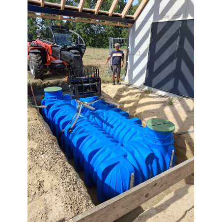 AQUA FLAT 10 000 L regenwatertank (voor ondergrondse installatie) AQUA FLAT 10 000 L regenwatertank (voor ondergrondse installatie)