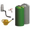 Regenton set (Stabilix 500 L + filter + verbindingsslang + kraan + Wisy gieter) GT 5350 kleur steen grijs Regenton set (Stabilix 500 L + filter + verbindingsslang + kraan + Wisy gieter) GT 5350 kleur steen grijs