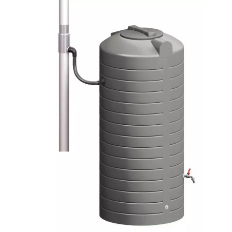 Regenton set (Stabilix 500 L + filter + verbindingsslang + kraan + Wisy gieter) GT 5350 kleur steen grijs Regenton set (Stabilix 500 L + filter + verbindingsslang + kraan + Wisy gieter) GT 5350 kleur steen grijs
