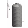 Regenton set (Stabilix 500 L + filter + verbindingsslang + kraan + Wisy gieter) GT 5350 kleur steen grijs Regenton set (Stabilix 500 L + filter + verbindingsslang + kraan + Wisy gieter) GT 5350 kleur steen grijs