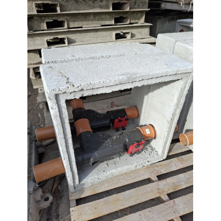 Filtre d'eau de pluie à rejet alternatif auto-nettoyant avec clapet anti-retour monté dans la rehausse pour citernes gamme WATER