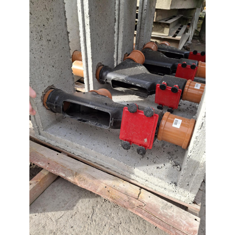 Filtre d'eau de pluie à rejet alternatif auto-nettoyant avec clapet anti-retour monté dans la rehausse pour citernes gamme WATER