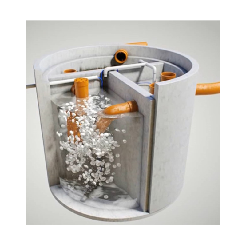 Station d'épuration en béton individuelle BENOR à base d'hélophytes 5 EH (équivalent habitant)