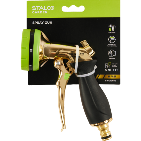 Pistolet de pulvérisation à 8 fonctions BRS STALCO GARDEN S101210606