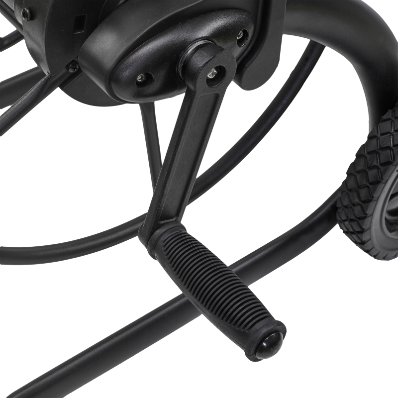 Dévidoir sur roues en métal pour tuyau EXP de 60 mètres - S101610015