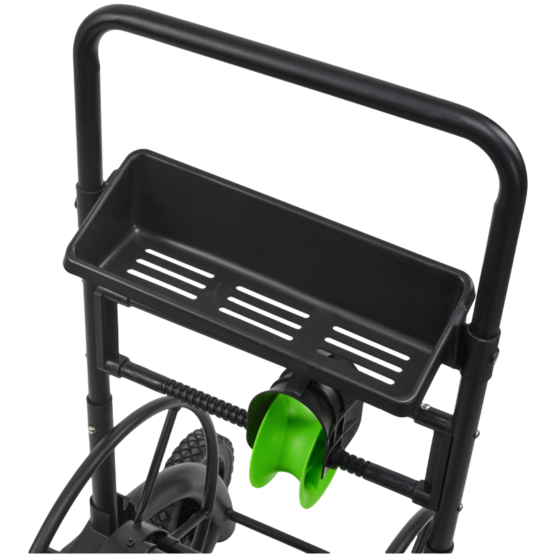 Dévidoir sur roues en métal pour tuyau EXP de 60 mètres - S101610015