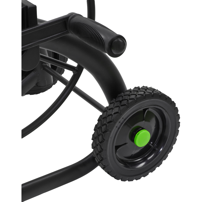 Dévidoir sur roues en métal pour tuyau EXP de 60 mètres - S101610015