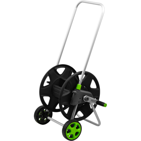 Dévidoir sur roues en métal pour tuyau EXP de 60 & 40 mètres - S101610218