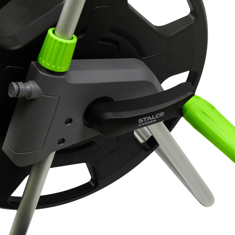 Dévidoir sur roues en métal pour tuyau EXP de 60 & 40 mètres - S101610215