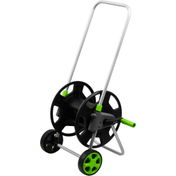 Dévidoir sur roues en métal pour tuyau EXP de 60 & 40 mètres - S101610215