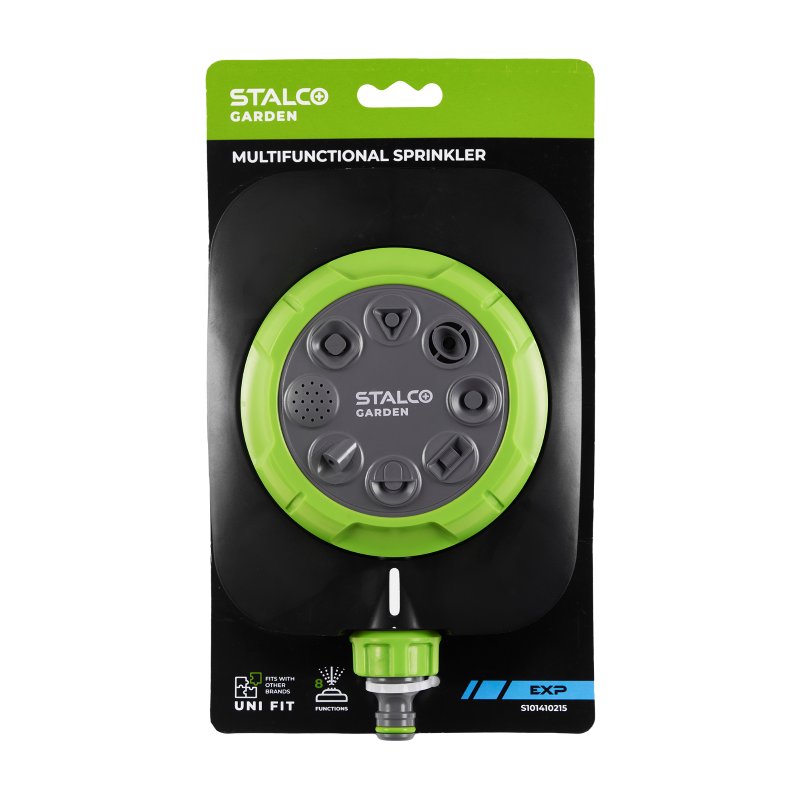 Arroseur à 8 jets sur socle EXP STALCO GARDEN - S101410215