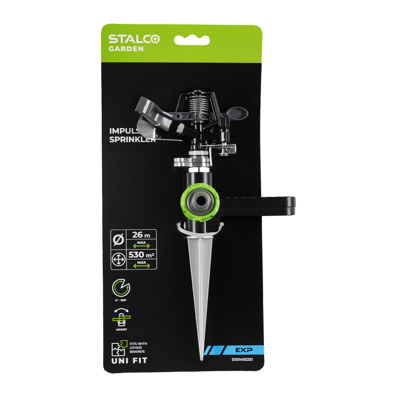 Arroseur canon à 8 jets sur pic EXP STALCO GARDEN - S101410251
