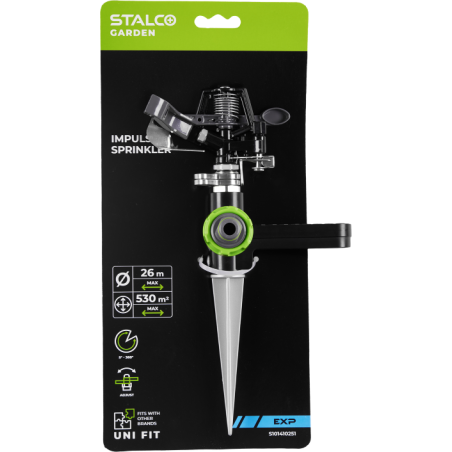 Arroseur canon à 8 jets sur pic EXP STALCO GARDEN - S101410251