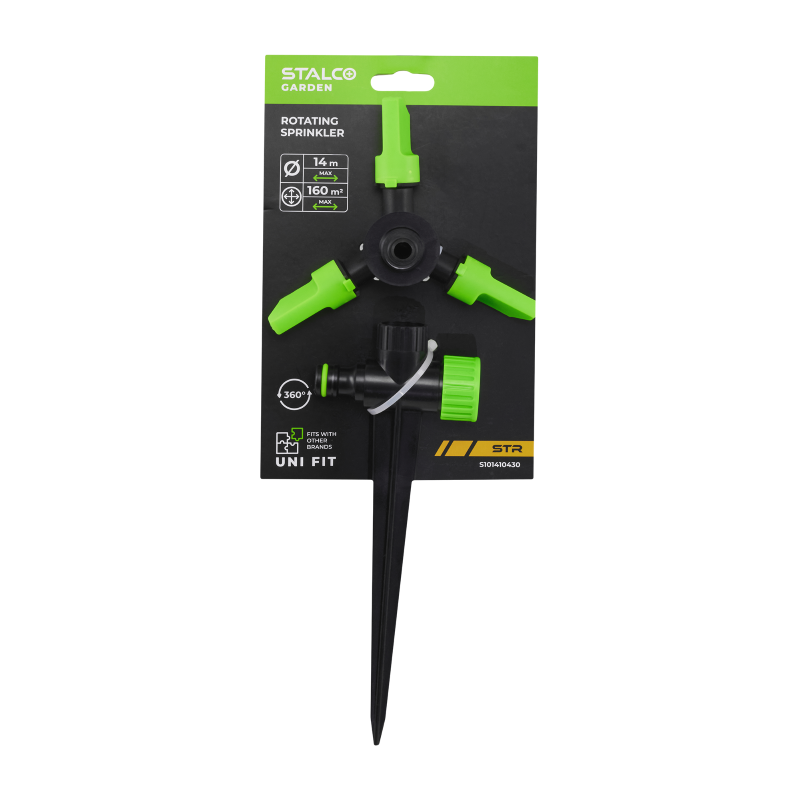 Arroseur rotatif à 3 jets sur pic STR STALCO GARDEN - S101410430