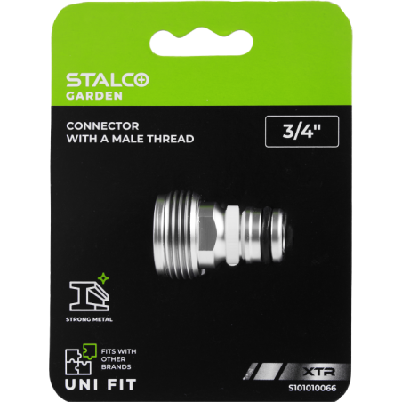 Raccord avec filetage mâle 3/4” XTR STALCO GARDEN - S101010066