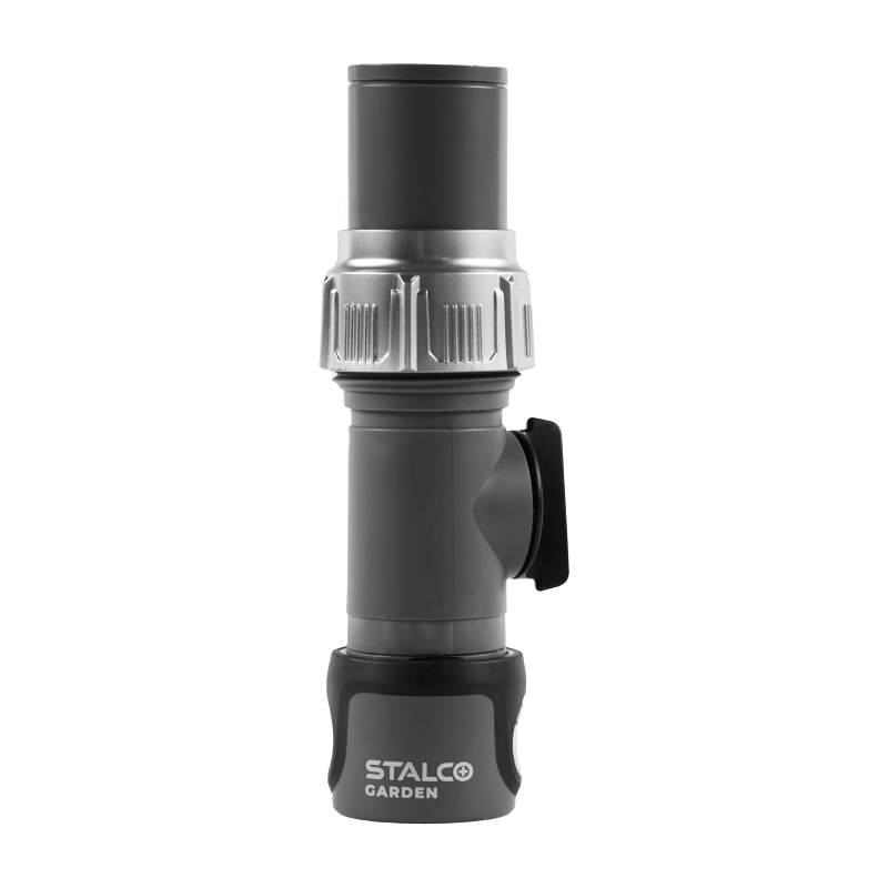 Raccord de tuyau avec vanne  1/2” XTR STALCO GARDEN - S101010012