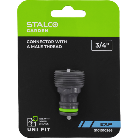 Raccord avec filetage mâle 1/2” EXP STALCO GARDEN - S101010263