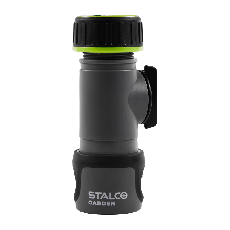 Raccord de tuyau avec vanne 1/2” EXP STALCO GARDEN - S101010212