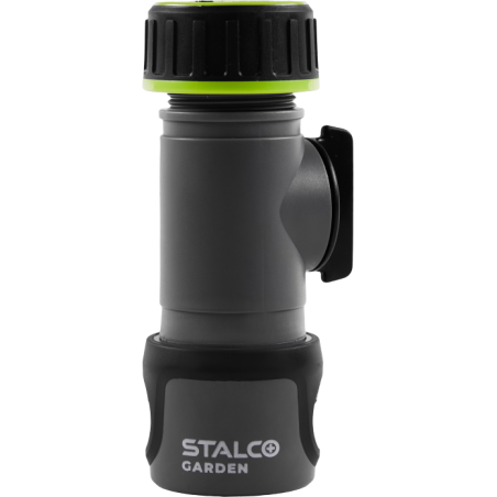Raccord de tuyau avec vanne 1/2” EXP STALCO GARDEN - S101010212
