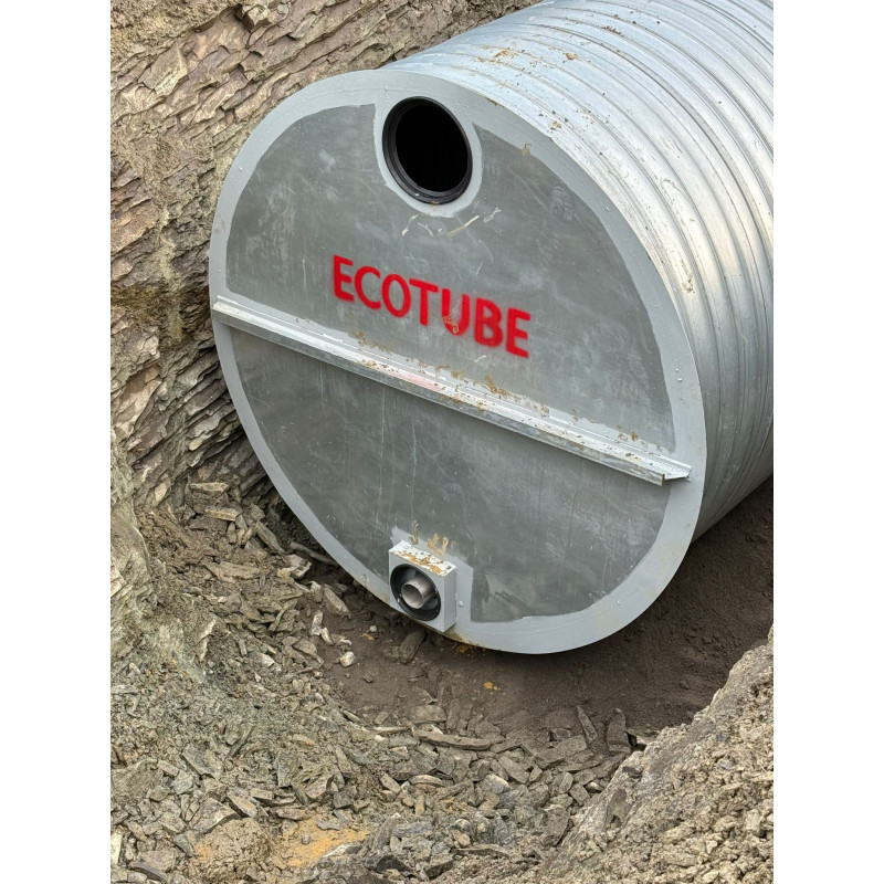 Citerne de 20 000 L pour eau de pluie produite en acier galvanisé S 250GD Z 725