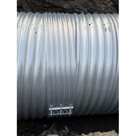 Citerne de 50 000 L pour eau de pluie produite en acier galvanisé S 250GD Z 725