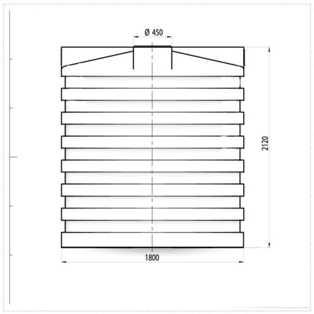 Waterzuiveringstation AQUAMAX 8 IE (inwonersequivalent) - bovengronds - merk ATB