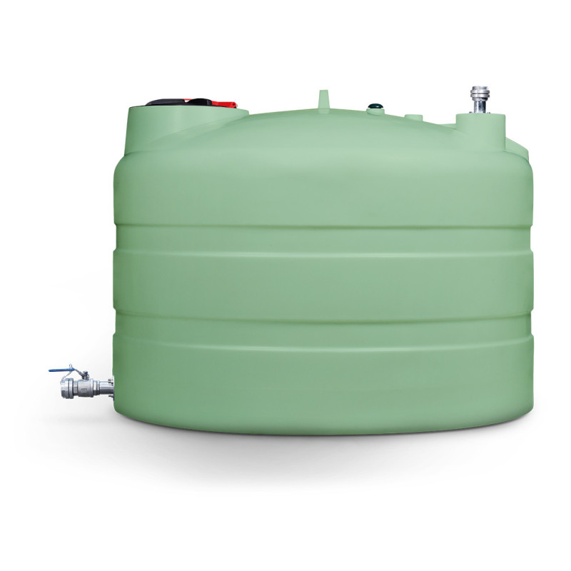 Bovengrondse ronde tank 5 000 L Eco-Line - voor vloeibare meststoffen - enkelwandige - 5 jaar garantie - ELJP BASIC