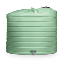 Bovengrondse ronde tank 7 500 L Comfort-Line - voor vloeibare meststoffen - dubbelwandig - versie classic - 5 jaar garantie